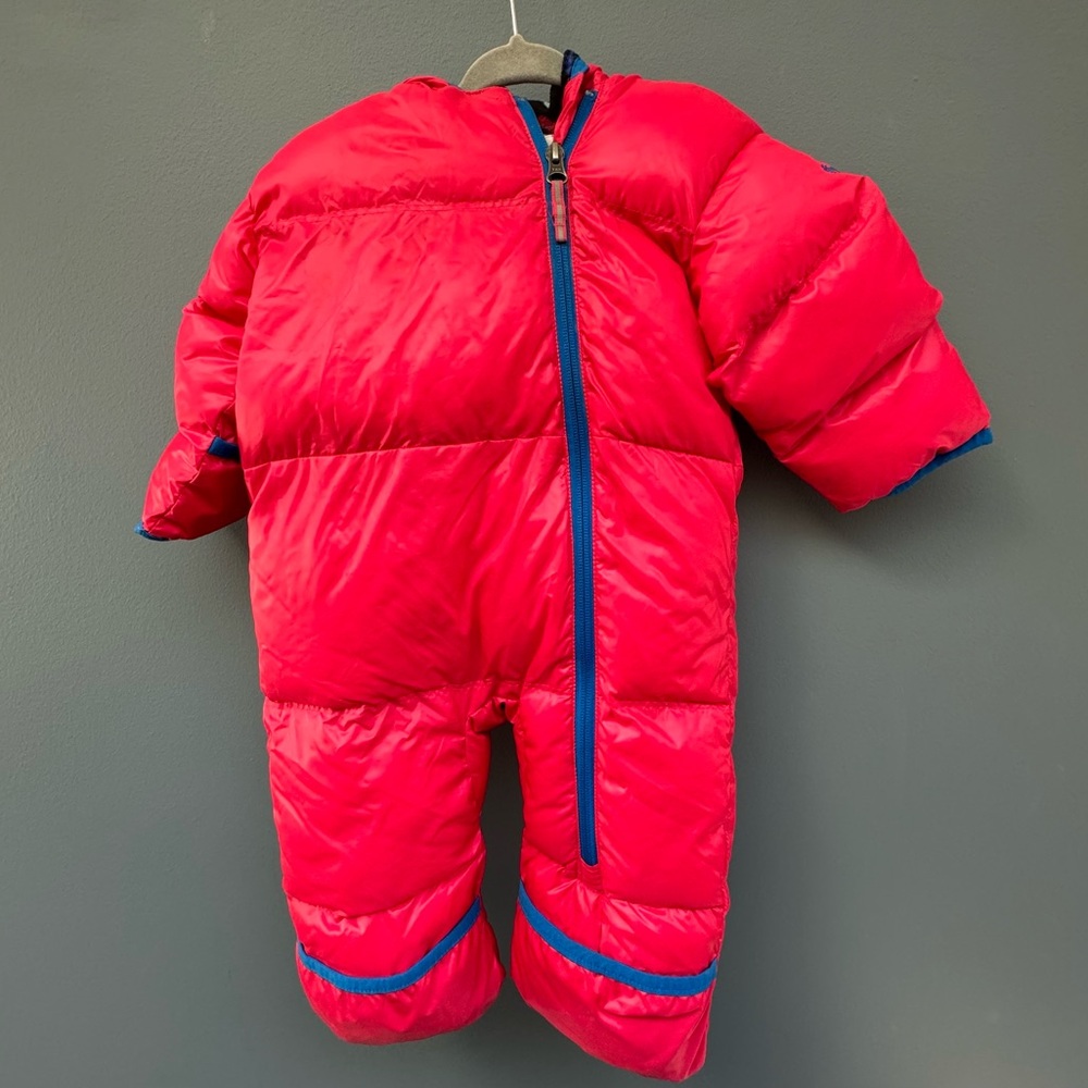 Columbia Hot Pink Kids One Piece Snowsuit 6-12 months